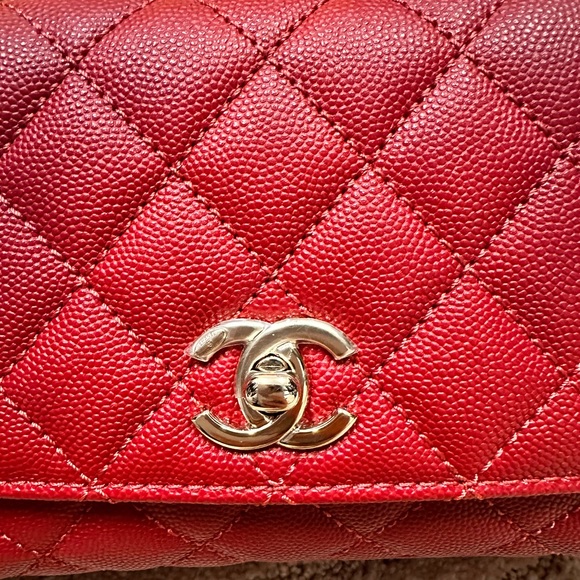 Chanel Coco Handle Extra Mini Red Caviar - Picture 7 of 11